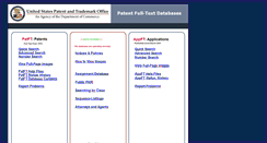 Desktop Screenshot of patft.uspto.gov